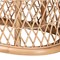 Bali & Pari Ladonna Bohemian Natural Rattan Ottoman Footstool 244-13667-ZORO - alternate 6